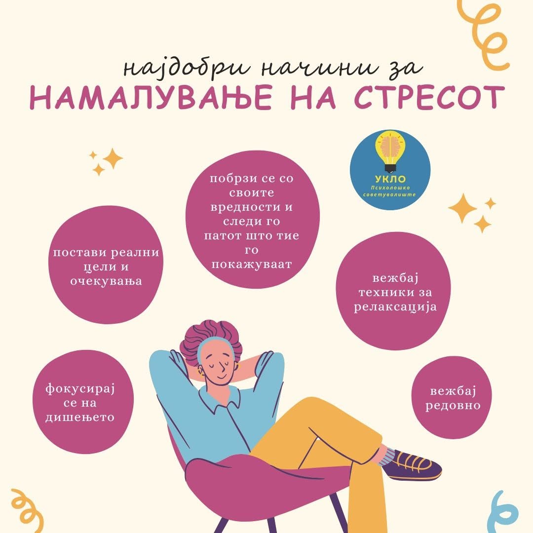Најдобри начини за намалување на стресот
